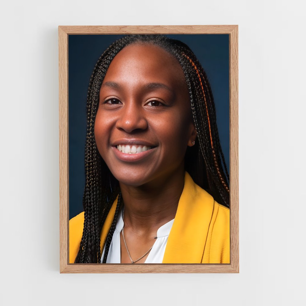 Poster Sourire de Tamika – affiche Basketball (vue 4)